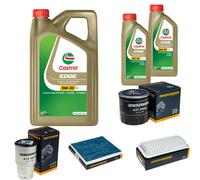 DENCKERMANN Controllo Set 7L CASTROL EDGE 5W-30 C3 Per Toyota Corolla 2.0