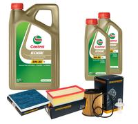DENCKERMANN Controllo Set 7L CASTROL EDGE 5W-30 C3 Per Toyota Corolla Verso