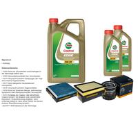 Denckermann Controllo Set 7L castrol edge 5W-30 C3 per , Toyota Hilux