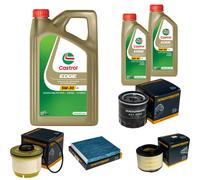 DENCKERMANN Controllo Set 7L CASTROL EDGE 5W-30 C3 Per Toyota Hilux VII