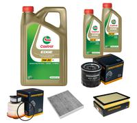DENCKERMANN Controllo Set 7L CASTROL EDGE 5W-30 C3 Per Toyota Hilux VIII