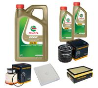 DENCKERMANN Controllo Set 7L CASTROL EDGE 5W-30 C3 Per Toyota Hilux VIII