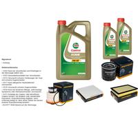 Denckermann Controllo Set 7L castrol edge 5W-30 C3 per Toyota Hilux (VIII)