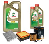 DENCKERMANN Controllo Set 7L CASTROL EDGE 5W-30 C3 Per Toyota RAV 4 IV 2.5
