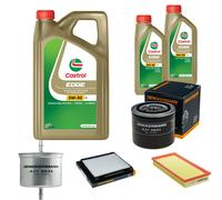 DENCKERMANN Controllo Set 7L CASTROL EDGE 5W-30 C3 Per Volvo V40 Kombi 1.8