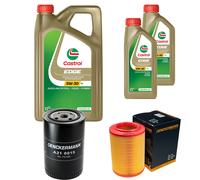 DENCKERMANN Controllo Set 7L CASTROL EDGE 5W-30 C3 Per VW Transporter IV