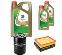 DENCKERMANN Controllo Set 7L CASTROL EDGE 5W-30 C3 Per VW Transporter IV