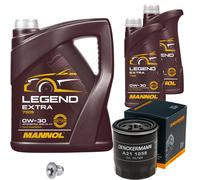 DENCKERMANN Controllo Set 7L MANNOL 0W-30 Per Peugeot Boxer Kasten Citroën