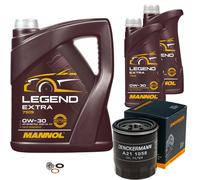 DENCKERMANN Controllo Set 7L MANNOL 0W-30 Per Peugeot Expert Kasten Boxer