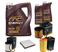 DENCKERMANN Controllo Set 7L MANNOL 5W-30 Per Fiat Ducato Kasten 100