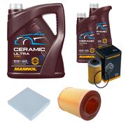 DENCKERMANN Controllo Set 7L MANNOL Ceramic 5W-40 Per Alfa Romeo Brera 3.2