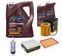 DENCKERMANN Controllo Set 7L MANNOL Ceramic 5W-40 Per BMW 4 Cabriolet 435i