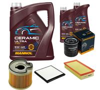 DENCKERMANN Controllo Set 7L MANNOL Ceramic 5W-40 Per Citroën Xantia Break