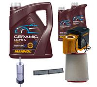 Denckermann Controllo Set 7L mannol Ceramica 5W-40 per . BMW 1er