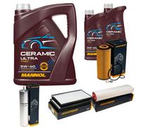 Denckermann Controllo Set 7L mannol Ceramica 5W-40 per BMW Serie 5er Touring