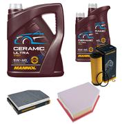 Denckermann Controllo Set 7L mannol Ceramica 5W-40 per BMW X3 xDriveM40i