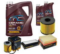 Denckermann Controllo Set 7L mannol Ceramica 5W-40 per Renault Espace IV 2.2