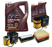 Denckermann Controllo Set 7L mannol Ceramica 5W-40 per Renault Espace IV