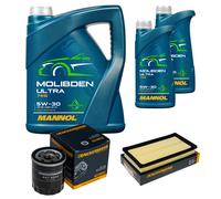 DENCKERMANN Controllo Set 7L MANNOL MOLIBDEN ULTRA 5W-30 Per Toyota RAV 4 V