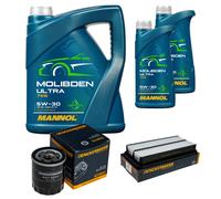 DENCKERMANN Controllo Set 7L MANNOL MOLIBDENO Ultra 5W-30 Per Toyota RAV 4 I