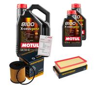 DENCKERMANN Controllo Set 7L MOTUL 8100 X-CESS 5W-40 Per Lancia Phedra 2.0 D