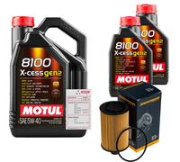 DENCKERMANN Controllo Set 7L MOTUL 8100 X-CESS 5W-40 Per Maserati