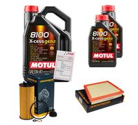 DENCKERMANN Controllo Set 7L MOTUL 8100 X-CESS 5W-40 Per MINI Mini One BMW 2