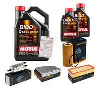 DENCKERMANN Controllo Set 7L MOTUL 8100 X-CESS 5W-40 Per VW Beetle Cabriolet