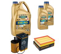 DENCKERMANN Controllo Set 7L RAVENOL 5W-40 per VW Transporter IV Bus 2.8 VR6