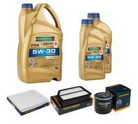 DENCKERMANN Controllo Set 7L Ravenol FDS 5W-30 per KIA Carens IV