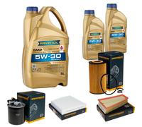 DENCKERMANN Controllo Set 7L RAVENOL SMP 5W-30 per Infiniti Q30 QX30