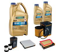 DENCKERMANN Controllo Set 7L RAVENOL SMP 5W-30 per Jeep Cherokee 2.0 CRD 4x4