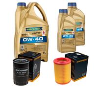 DENCKERMANN Controllo Set 7L RAVENOL SSL 0W-40 per VW Transporter IV Bus 2.0