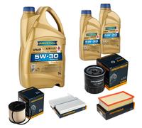 DENCKERMANN Controllo Set 7L RAVENOL VMP 5W-30 per Peugeot 308 SW II