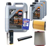 DENCKERMANN Controllo Set 8 L Liqui Moly Top Tec 4210 0W-30 Per BMW X3 2.0d