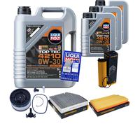 DENCKERMANN Controllo set 8 L Liqui Moly Top Tec 4210 0W-30 per Mercedes-Benz