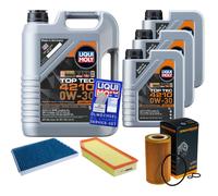 DENCKERMANN Controllo set 8 L Liqui Moly Top Tec 4210 0W-30 per Mercedes-Benz