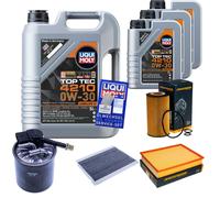 DENCKERMANN Controllo Set 8 L Liqui Moly Top Tec 4210 0W-30 Per Mercedes-Benz
