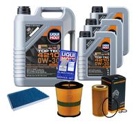 DENCKERMANN Controllo set 8 L Liqui Moly Top Tec 4210 0W-30 per Mercedes-Benz