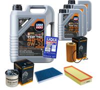 DENCKERMANN Controllo set 8 L Liqui Moly Top Tec 4210 0W-30 per Mercedes-Benz