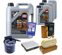 DENCKERMANN Controllo Set 8 L Liqui Moly Top Tec 4210 0W-30 Per Mercedes GLE
