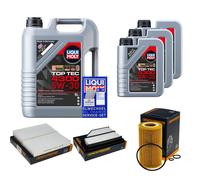 Denckermann Controllo Set 8 L Liqui Moly Top Tec 4300 5W-30 per Honda Fr-V