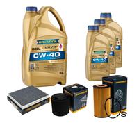 DENCKERMANN Controllo Set 8 L RAVENOL SSL 0W-40 per Dodge Caliber