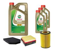 DENCKERMANN Controllo Set 8L CASTROL EDGE 5W-30 C3 Per Audi A8 2.5 TDI