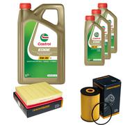 DENCKERMANN Controllo Set 8L CASTROL EDGE 5W-30 C3 Per Audi A8 3.3 TDI