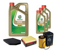 DENCKERMANN Controllo Set 8L CASTROL EDGE 5W-30 C3 Per Audi A8 3.3 TDI
