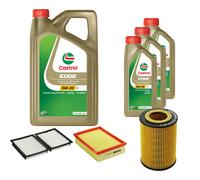 DENCKERMANN Controllo Set 8L CASTROL EDGE 5W-30 C3 Per BMW 3er Compact 323