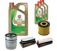 DENCKERMANN Controllo Set 8L CASTROL EDGE 5W-30 C3 Per BMW 7 Serie 730d