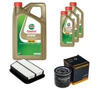 DENCKERMANN Controllo Set 8L CASTROL EDGE 5W-30 C3 Per Chevrolet Rezzo