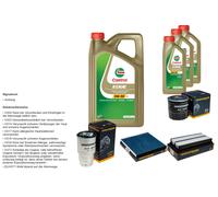 Denckermann Controllo Set 8L castrol edge 5W-30 C3 per di Toyota